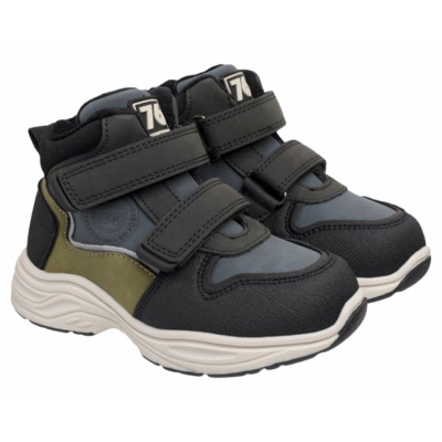 Ботинки детские Indigo Kids 55-0010B2 cерый-синий 1